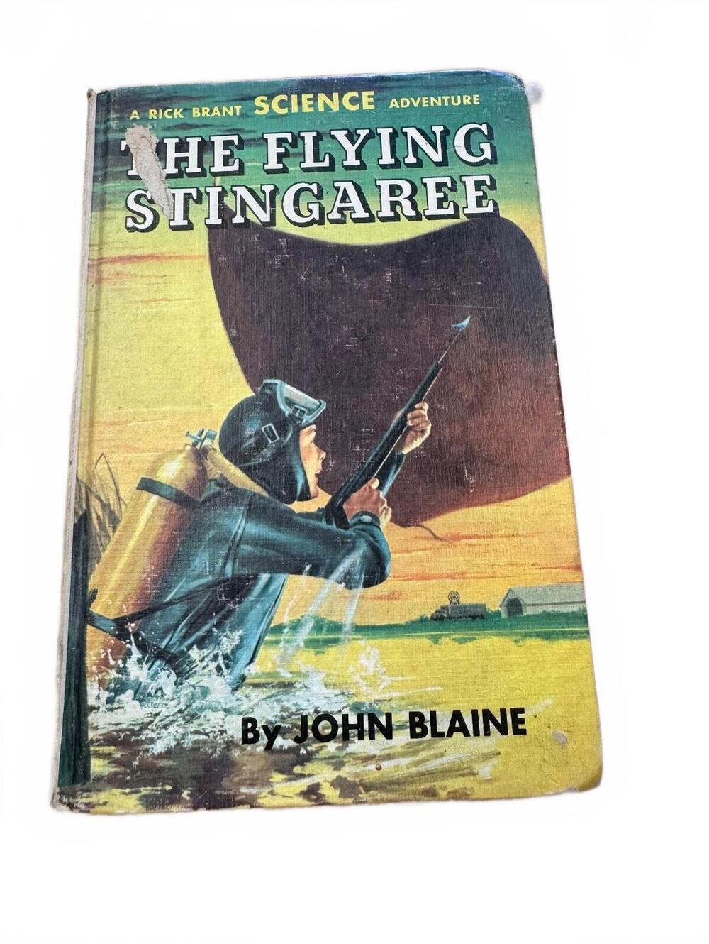 John Blaine The Flying Stingaree Rick Brant #18 1963 First Edition Hardcover